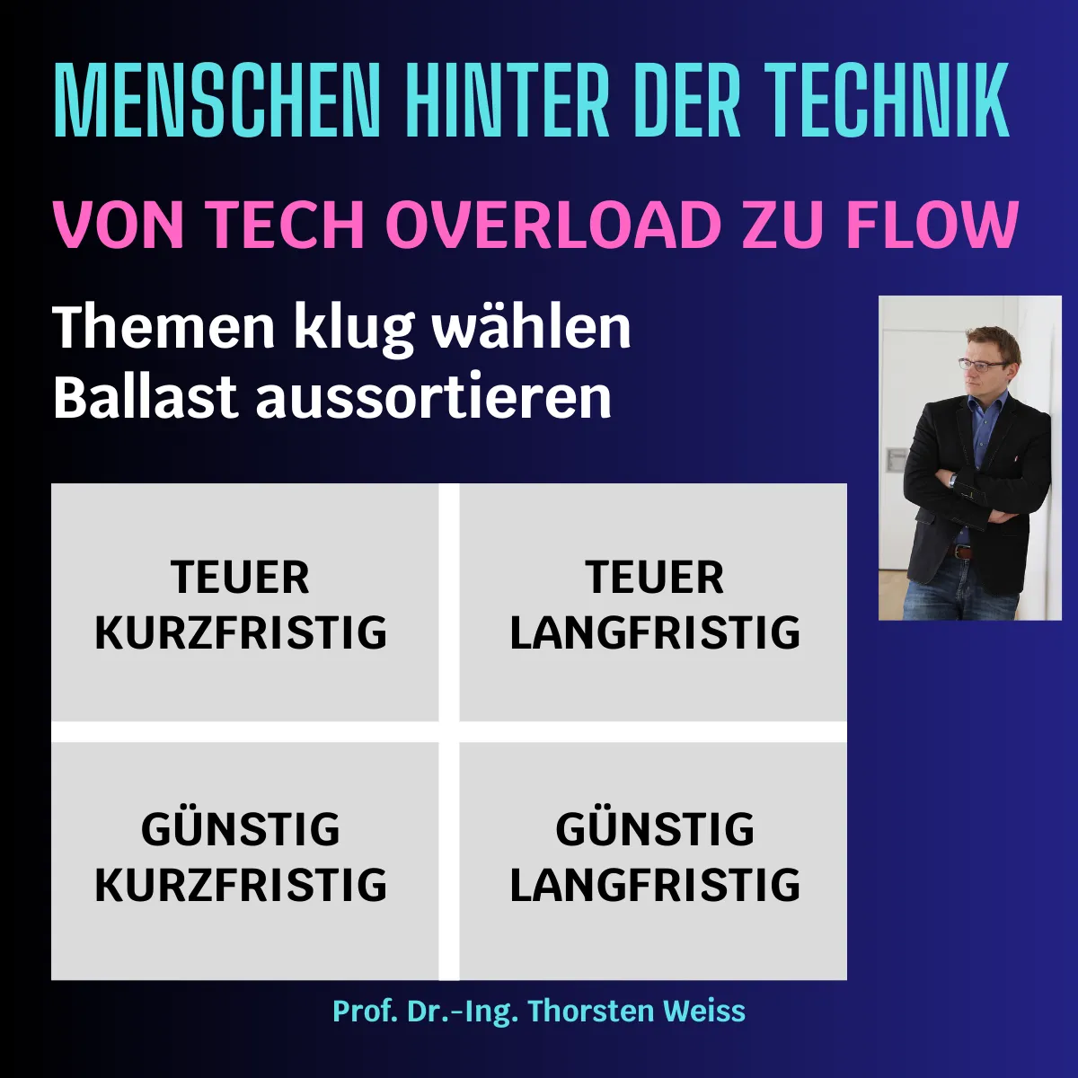 #6: Von Tech Overload zu Flow.