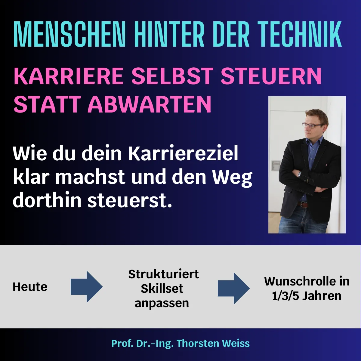 #7: Karriere selbst steuern anstatt abwarten.