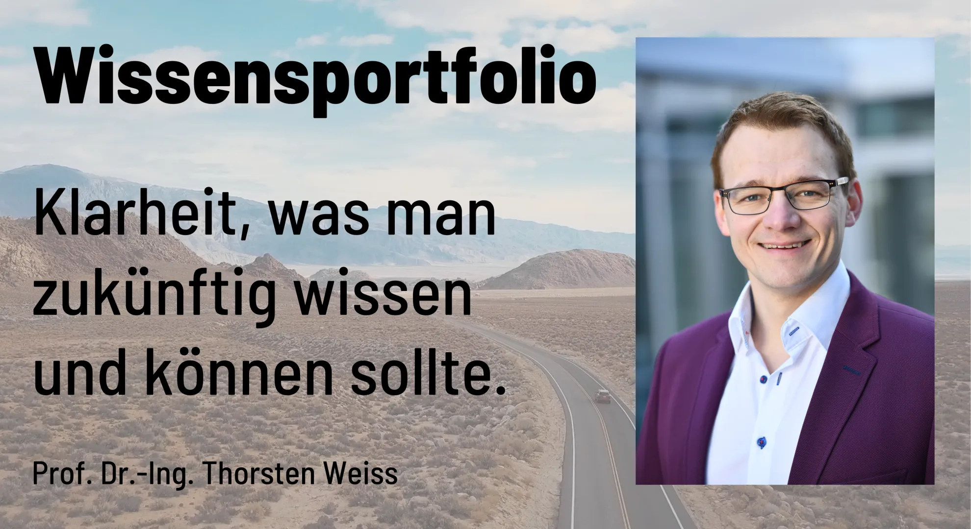 Wissensportfolio - Was man zukünftig können und wissen sollte.